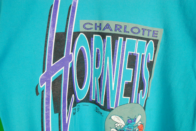 Vintage Charlotte Hornets T-Shirt Large