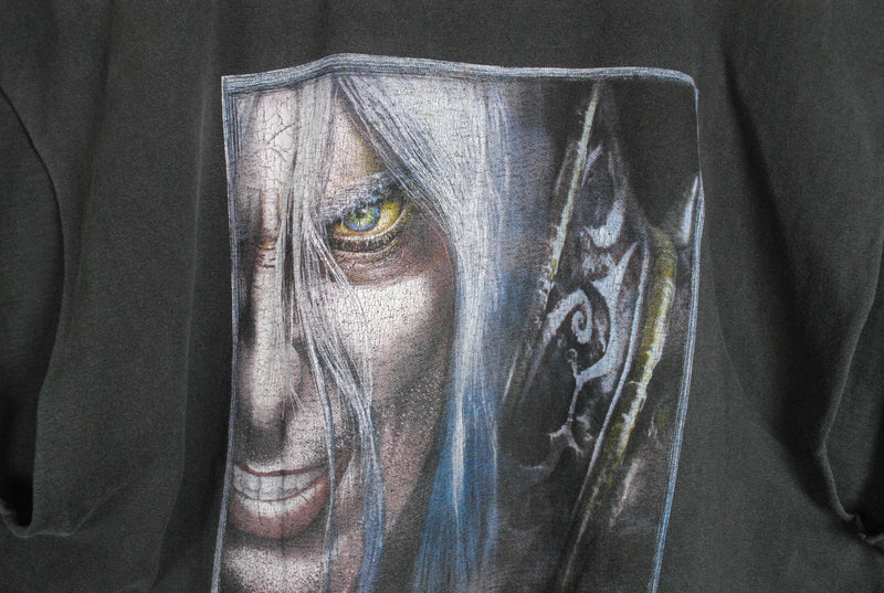 Vintage WarCraft Frozen Throne 2003 Sleeveless T-Shirt XLarge