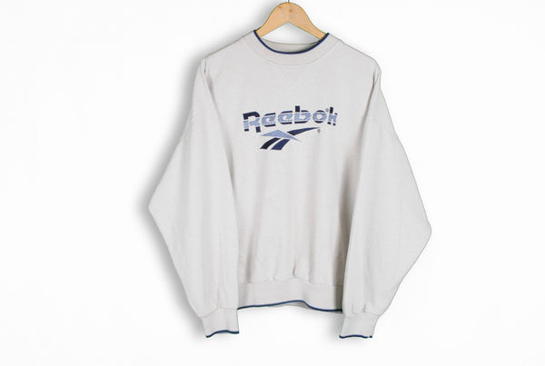 vintage reebok sweatshirt big logo