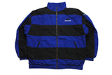 Vintage Adidas Equipment track jacket blue black big logo