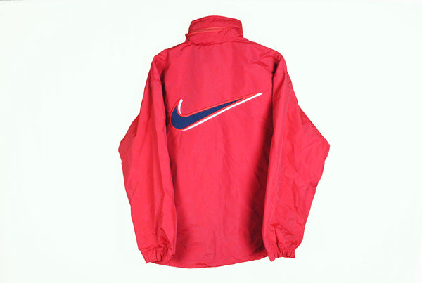 vintage Nike big logo Jacket red