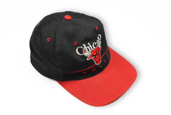 Vintage Chicago Bulls Cap black red USA hat