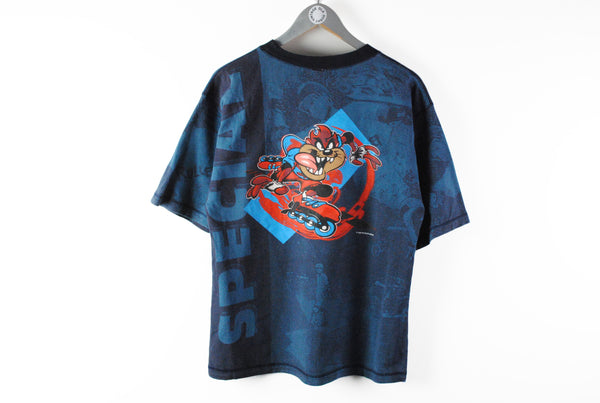 Vintage Warner Bros 1995 Taz T-Shirt Medium / Large
