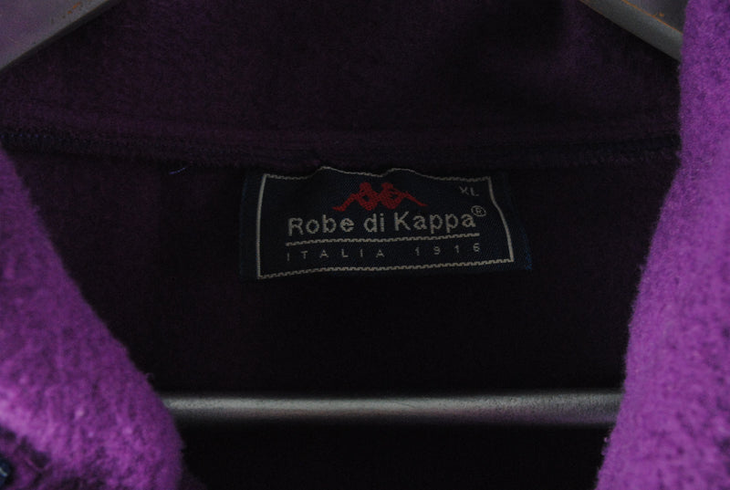 Vintage Kappa Fleece 1/2 Zip Women's XLarge