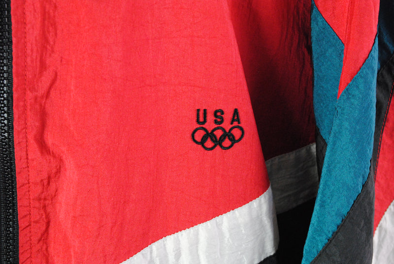 Vintage USA Olympic Team Track Jacket XLarge