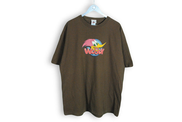 Vintage Woody Woodpecker T-Shirt XXLarge  90s big logo rare retro shirt