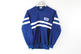 Vintage Ford Sweatshirt Small blue white big logo 80s sport jumper