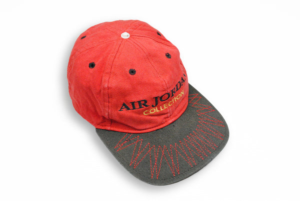 Vintage Nike Air Jordan Collection Cap red black big logo