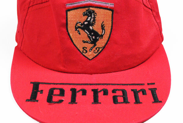 Vintage Ferrari 5 Panel Cap