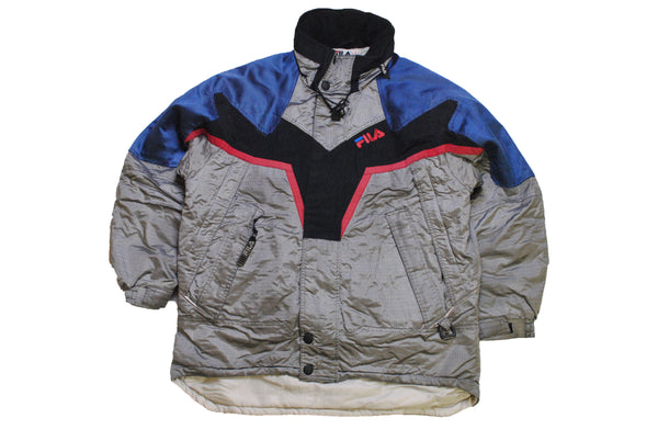 Fila Italia Team vintage jacket gray 80s ski