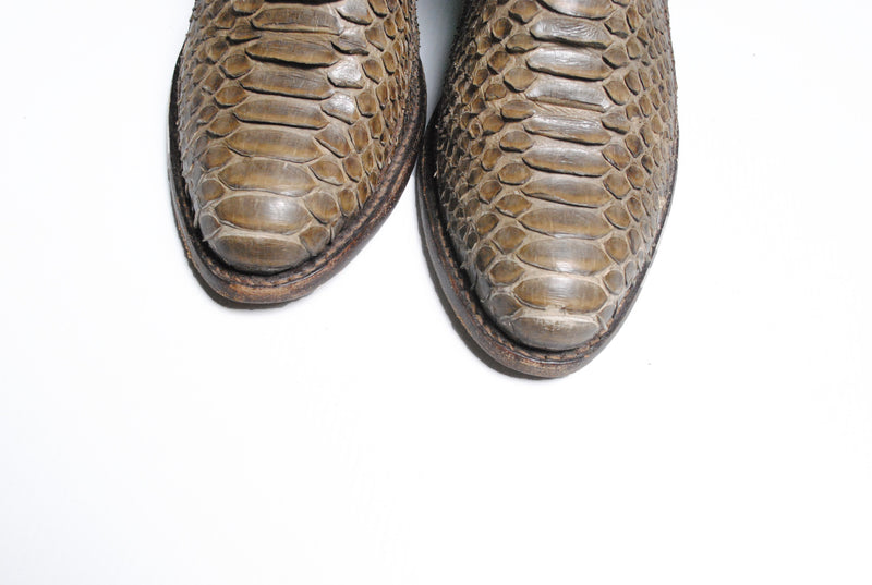 Vintage Sendra Python Leather Shoes 38