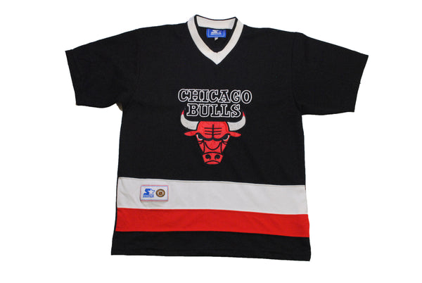 vintage starter chicago bulls t-shirt