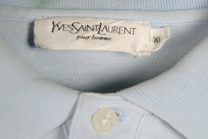Vintage Yves Saint Laurent Polo T-Shirt Medium / Large