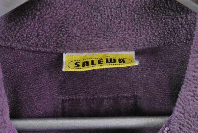 Vintage Salewa Fleece 1/3 Zip Medium