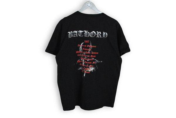 Bathory T-Shirt XLarge 1987 shirt black big logo