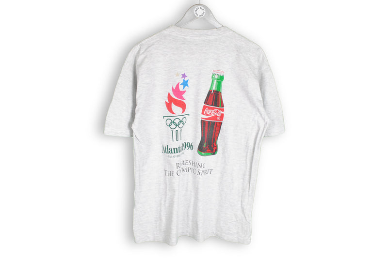 Vintage 1996 Atlanta Coca-Cola 1992 T-Shirt Refreshing the olympic spirit