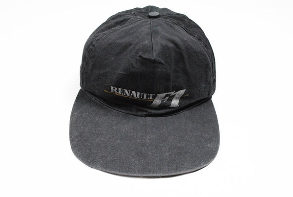 Vintage Renault F1 Cap gray big logo 90s hat