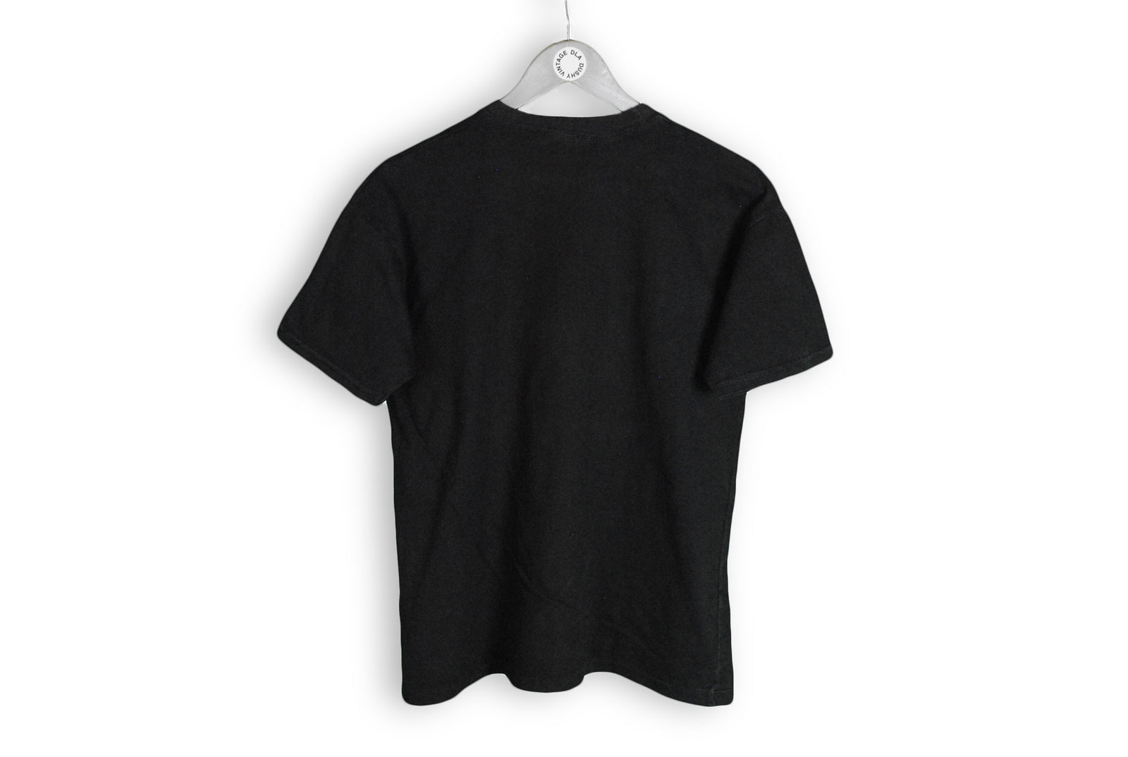 CHANEL★素敵！23K Black Logo Graphic/Beaded T-Shirt CHANEL Chanel Beaded Logo T-shirt Short Sleeve Cut and Sew