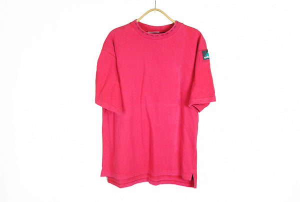 Vintage Adidas Equipment T-Shirt Large / XLarge red