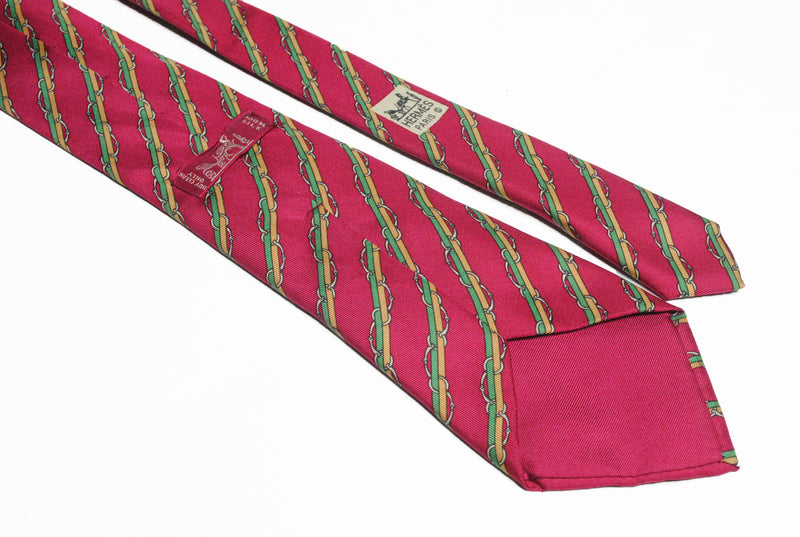 vintage hermes 7041 TA made in France silk tie
