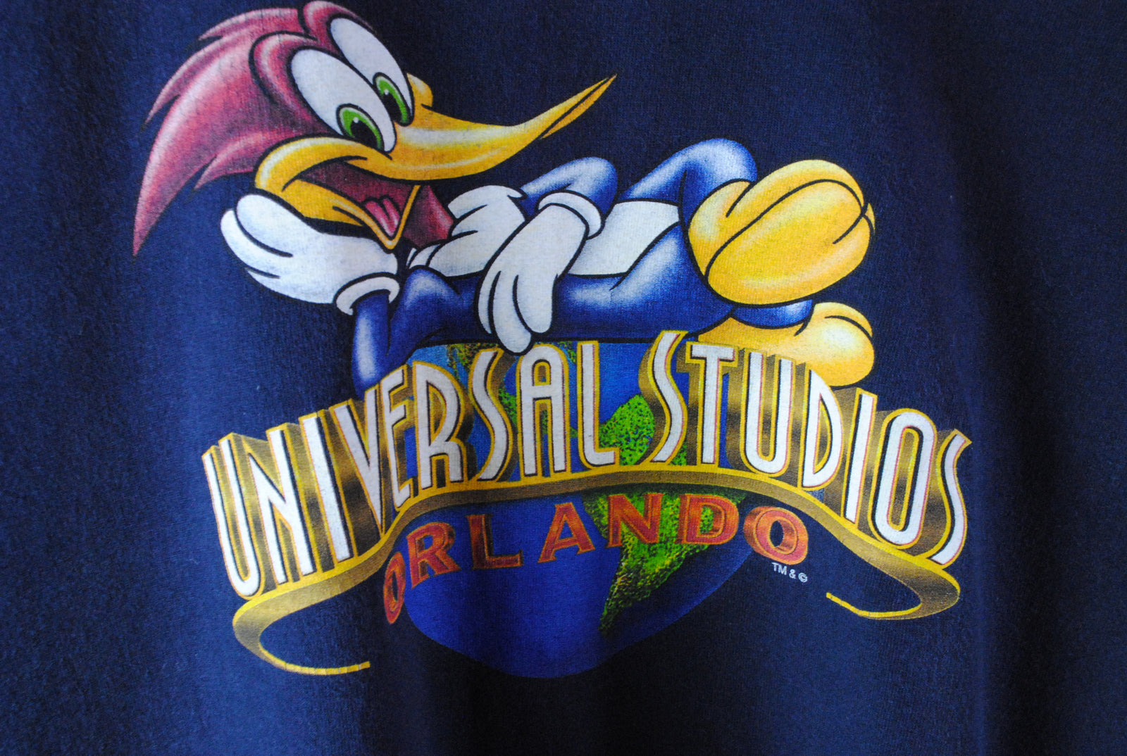 Vintage Woody Woodpecker Universal Studios Orlando T-Shirt
