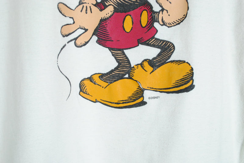 Vintage Disney Mickey Mouse T-Shirt Small