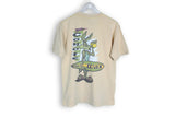 Vintage Warner Bros 1995 Wild Coyote T-Shirt Medium / Large big logo cotton surf wax surfing shirt