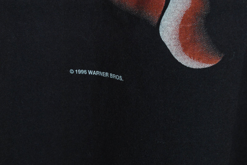 Vintage 1996 Warner Bros Taz x NFL Raiders Los Angeles T-Shirt Large