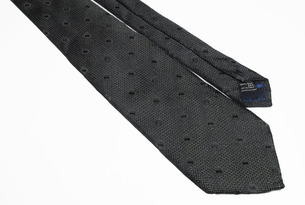 vintage black luxury gucci tie