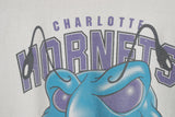 Vintage Charlotte Hornets T-Shirt Medium / Large