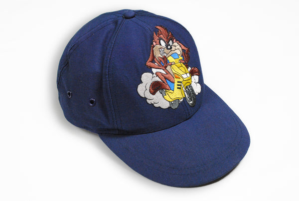 Vintage Looney Tunes 1997 Warner Bros Cap taz logo baseball hat