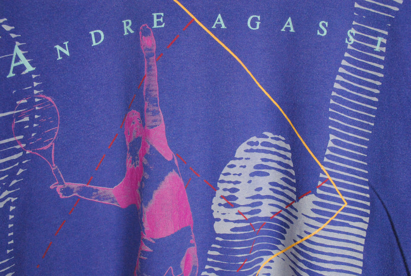 Vintage Nike Andre Agassi T-Shirt XLarge