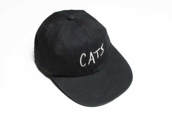Vintage Cats big logo cap hat black 1981