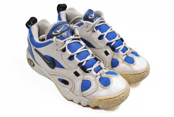 Vintage Nike Air Sneakers US 9 UK 8 EUR 42.5 white blue Basketball 90s shoes
