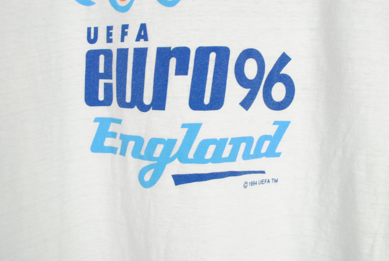 Vintage EURO 1996 England T-Shirt XLarge