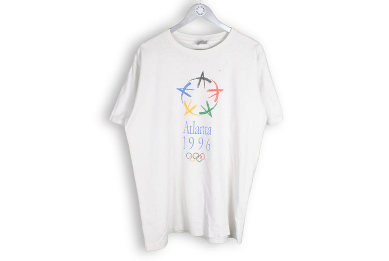 Vintage Atlanta 1996 T-Shirt XLarge made in USA Olympic Games shirt