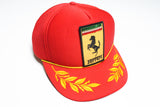 ferrari big logo vintage hat cap