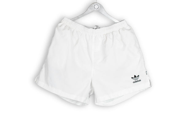 vintage white adidas shorts