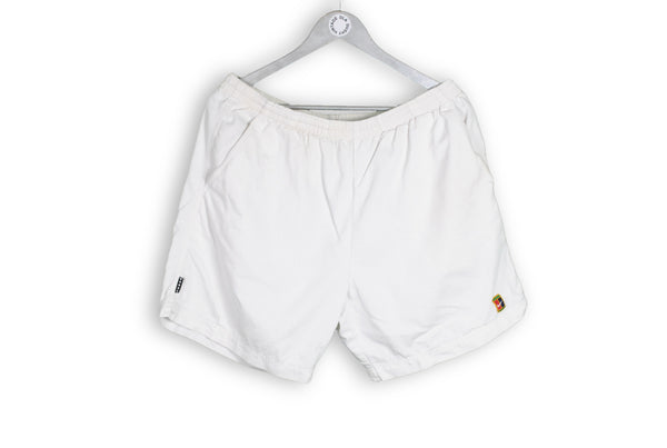 vintage nike tennis court white shorts