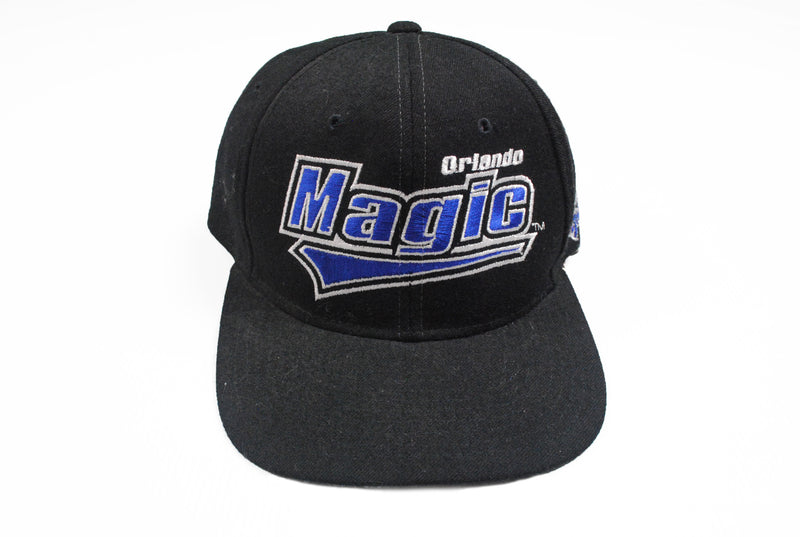 Vintage Orlando Magic Starter Cap big logo black 90s NBA Basketball hat