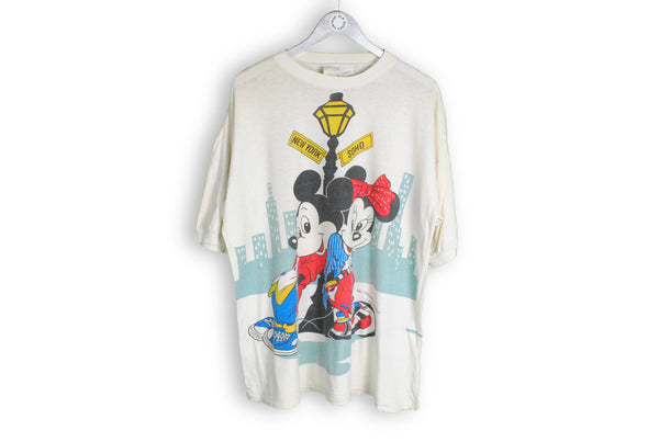 Vintage Mickey Mouse "New York Soho" T-Shirt XLarge walt diseny company 80s shirt