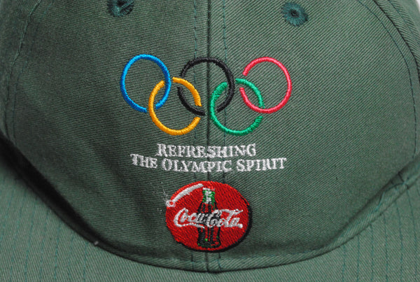 Vintage Olympic Games Coca-Cola Cap