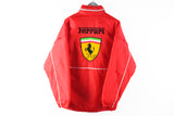 Vintage Ferrari Jacket Medium / Large red big logo retro 90s F1 Michael Schumacher Formula 1 jacket