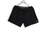 Nike black small logo shorts vintage 90s sport xxlarge summer wear