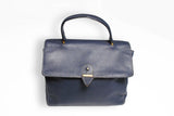 vintage valentino blue bag women's leather luxury retro 90s