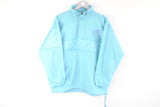 vintage light blue winter sweater 90s ski clothing