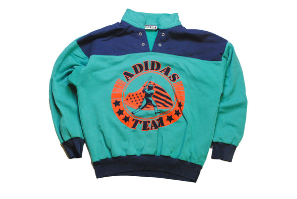 vintage Adidas Team Take Off Baseball logo sweatshirt