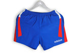 Vintage Adidas Shorts 90s sport track athletic shorts blue red classic shorts