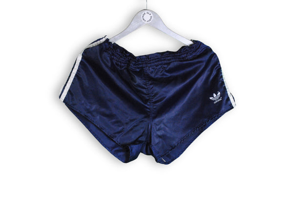 made in West Germany 80s navy blue classic shorts adidas