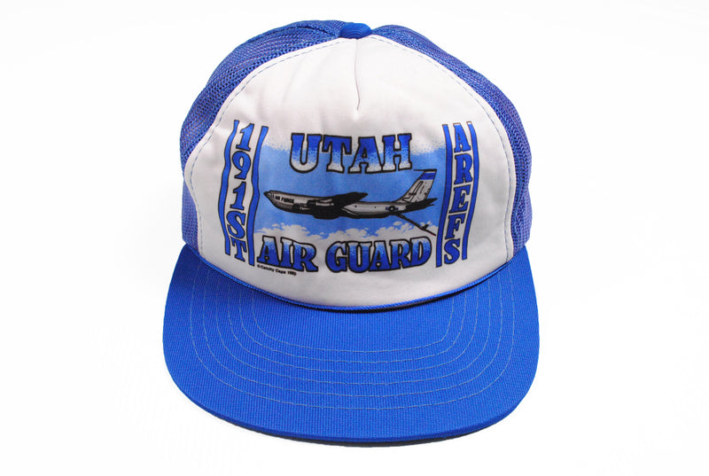 Vintage Utah Air Guard 191st Arefs 1983 Trucker Cap